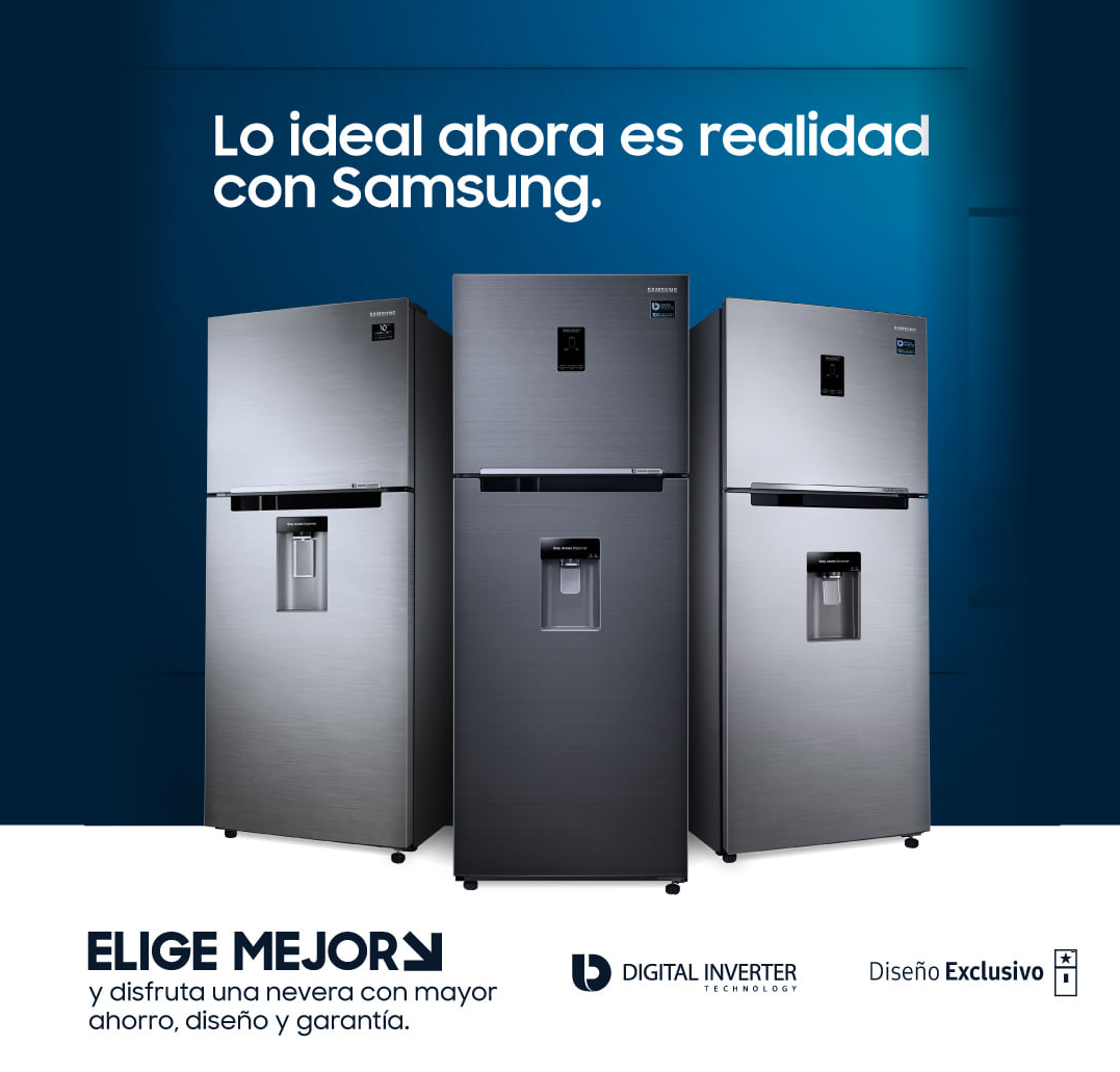 Frigoríficos Samsung disponibles en Tenerife con servicio técnico oficial a domicilio