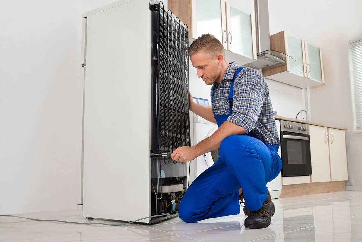 Técnico reparando nevera a domicilio en San Miguel de Abona, Tenerife sur